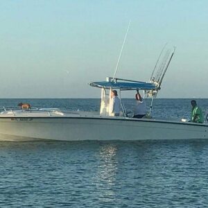 25' inshore fishing charter boat in st. pete florida
